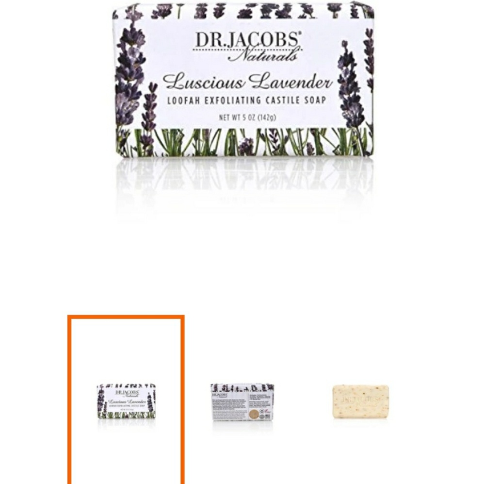 Dr jacobs naturals luscious lavender soap